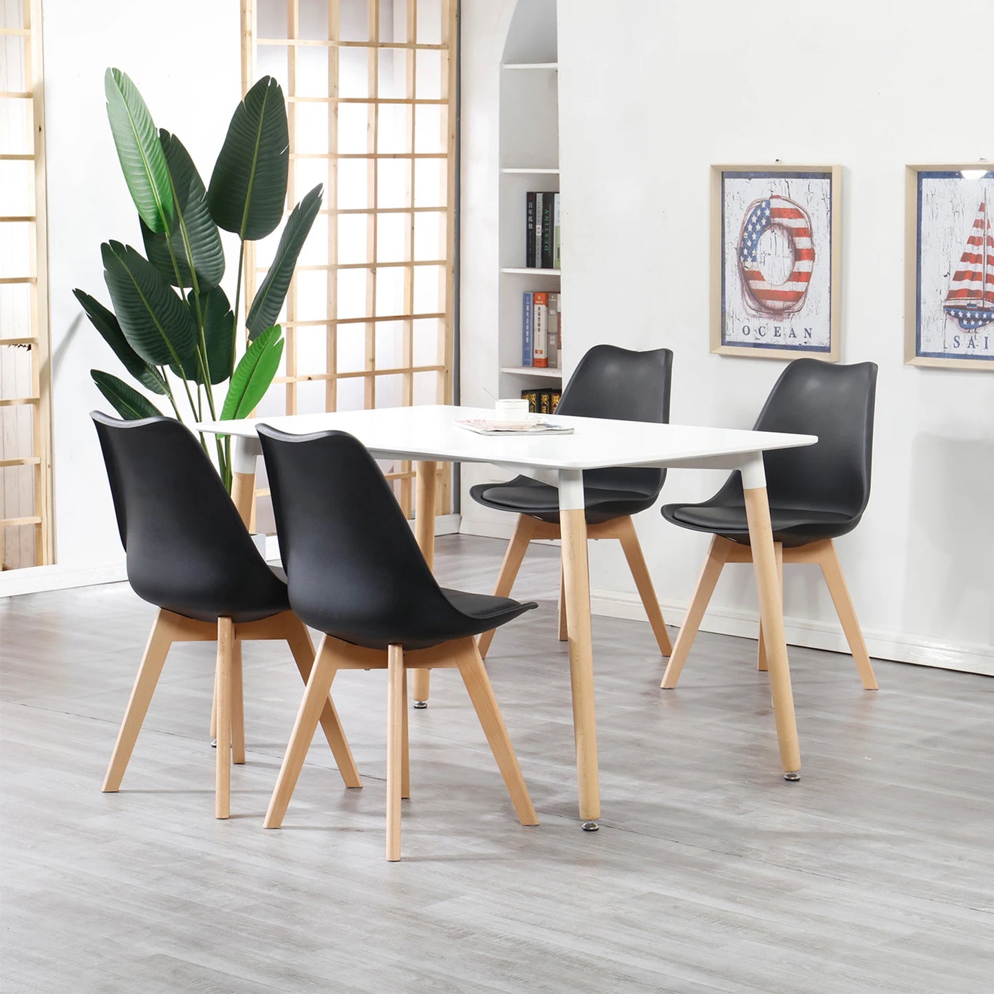 Sedia Giusy set da 4 sedie - AESSEWOOD