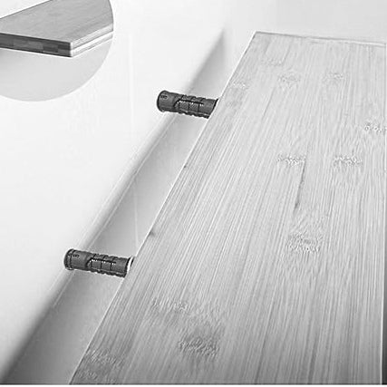 Mensola sospesa - MERCURIO il legno massello - Lunghezza 80 Profondità 25 cm. - AESSEWOOD