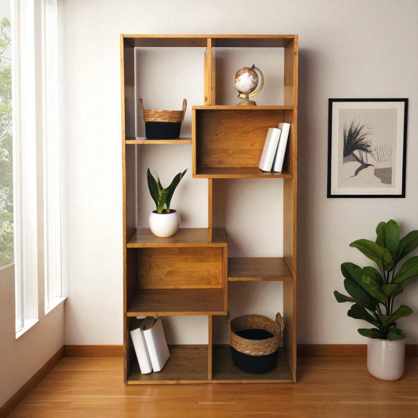 Libreria - DALI' L80xP28xH160 - AESSEWOOD