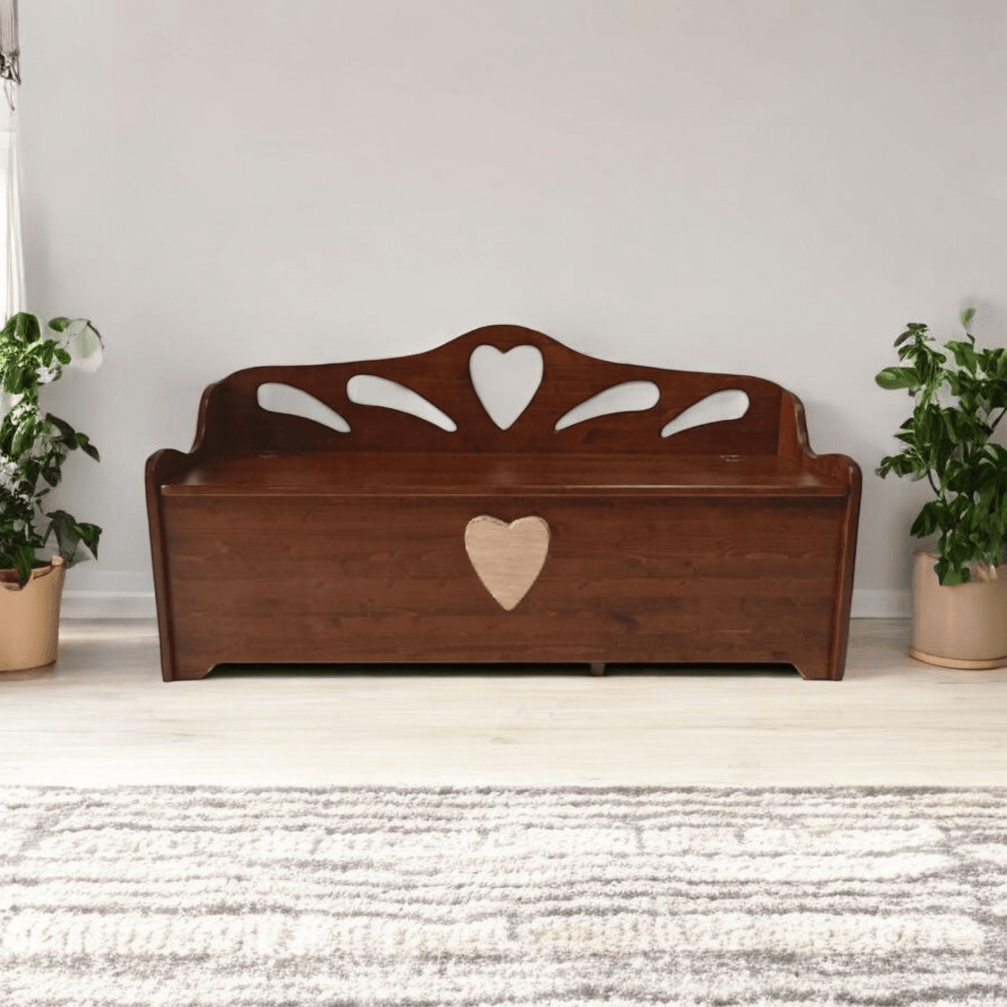 Cassapanca - PETALI&CUORE - AESSEWOOD