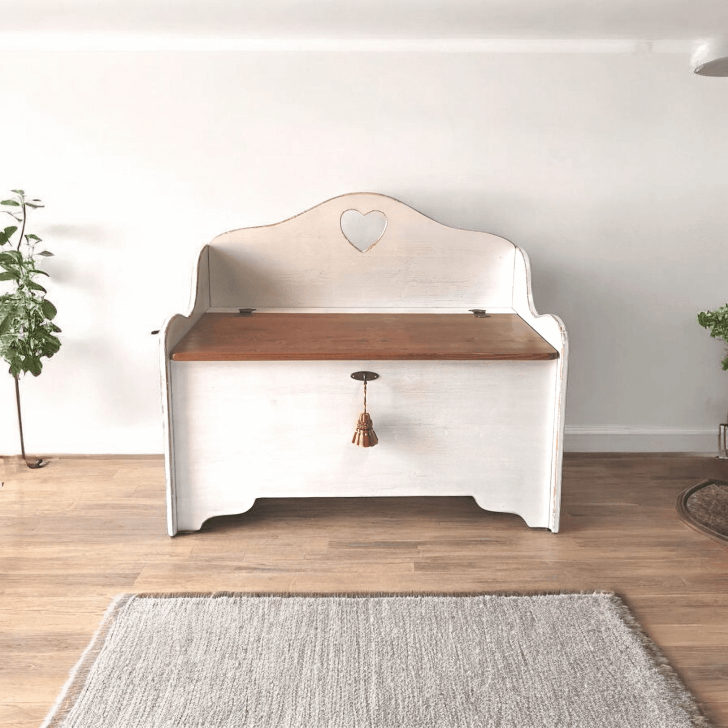 Cassapanca - CUORE&CHIAVE seduta Legno - AESSEWOOD