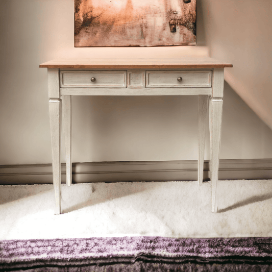 Scrittoio - ARCHIMEDE Bianco Shabby - AESSEWOOD 