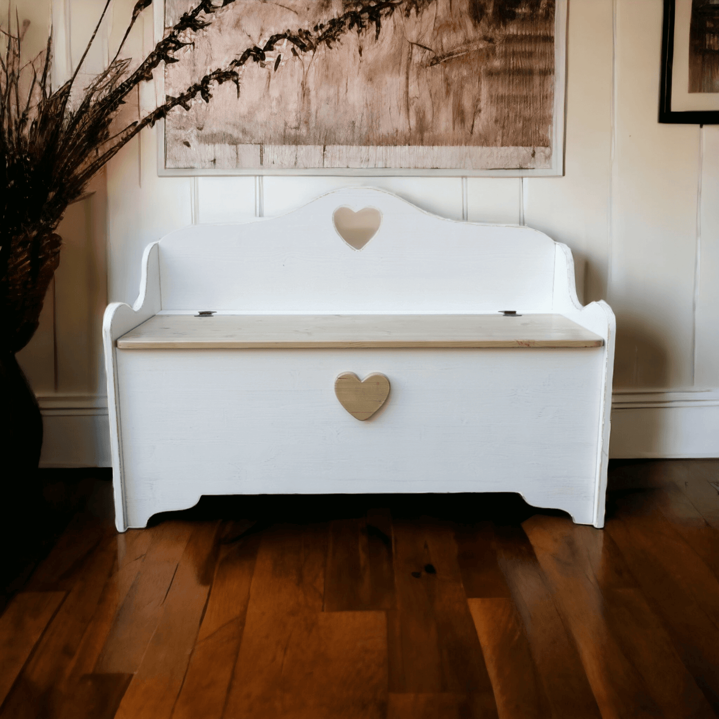 Cassapanca - CUORE&CUORE seduta legno - AESSEWOOD