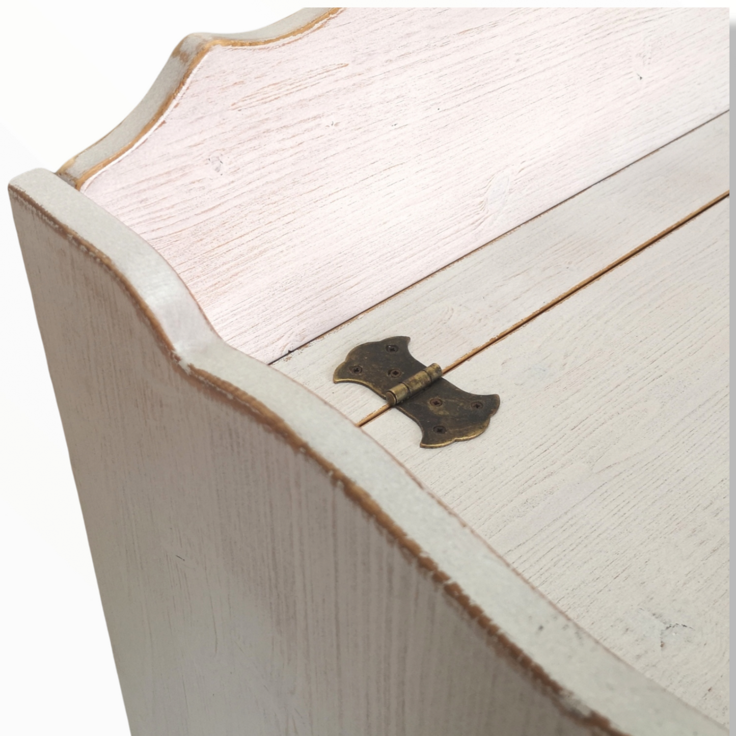 Cassapanca FIORE&CHIAVE Bianco Shabby - AESSEWOOD