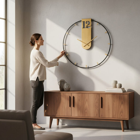 Orologio Goldy Oro – L'Arte di Misurare il Tempo con Eleganza - AESSEWOOD 