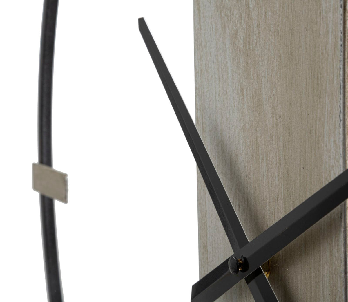 Orologio da Parete “Évora” | Orologio Decorativo Moderno in Metallo e Legno | Design Elegante e Minimal | Arredo Casa | 61×63 cm