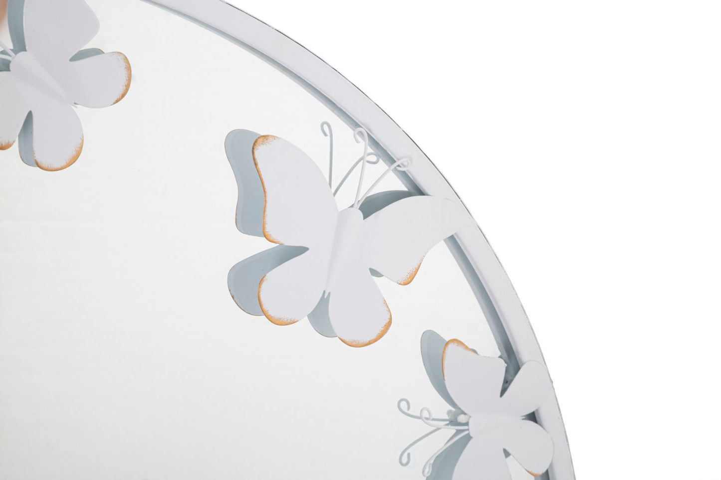 Specchio Farfalle Bianche – Un Riflesso di Grazia e Armonia