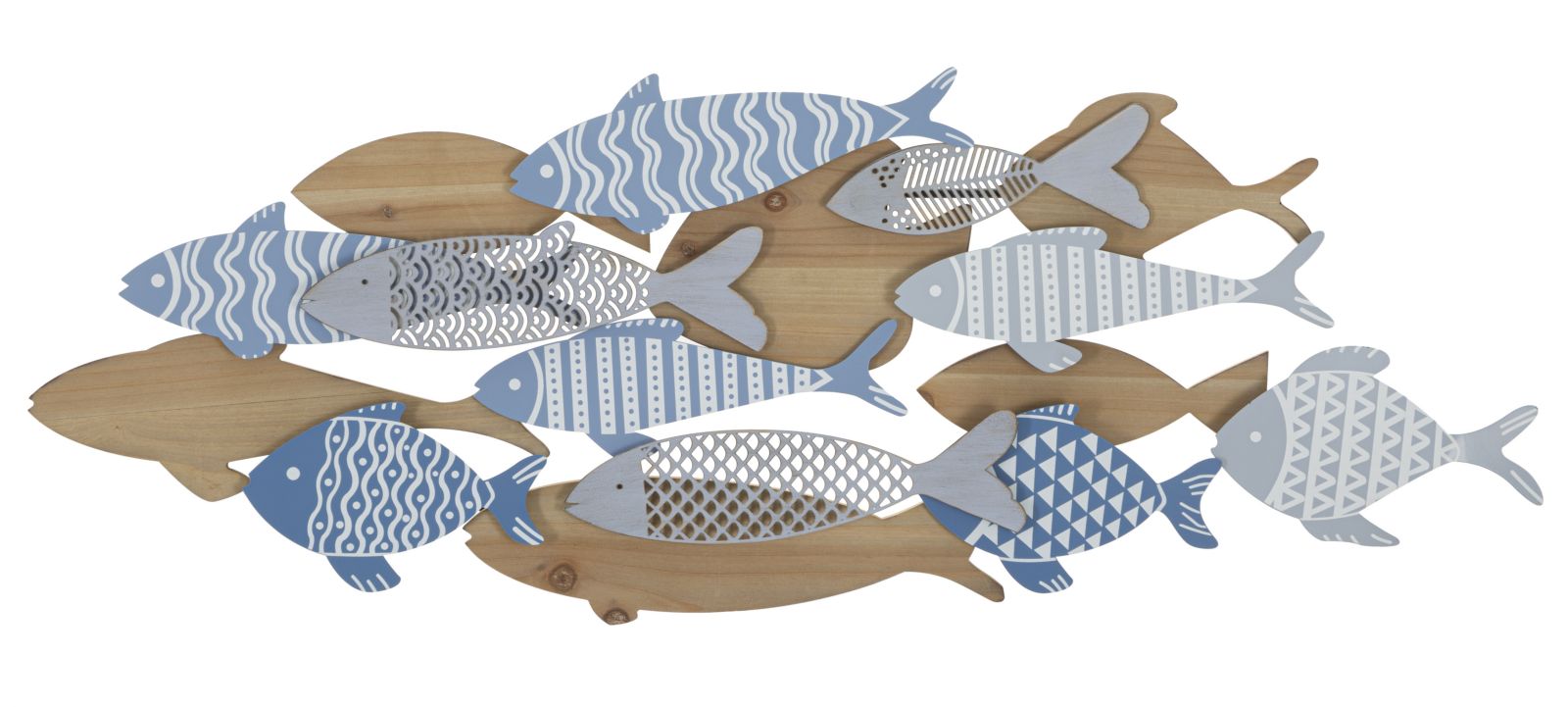Pannello Decorativo Fish Sea – Il Fascino del Mare in Chiave Contemporanea - AESSEWOOD 