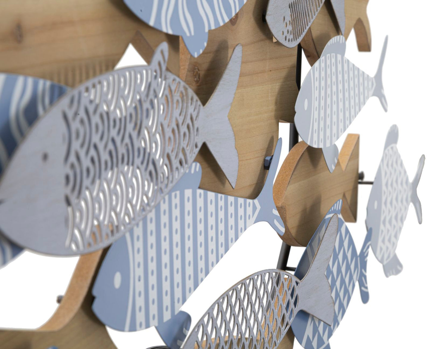 Pannello Decorativo Fish Sea – Il Fascino del Mare in Chiave Contemporanea - AESSEWOOD 
