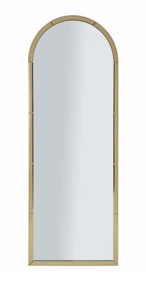 Specchio Baku Oro – Design Essenziale e Fascino Senza Tempo
