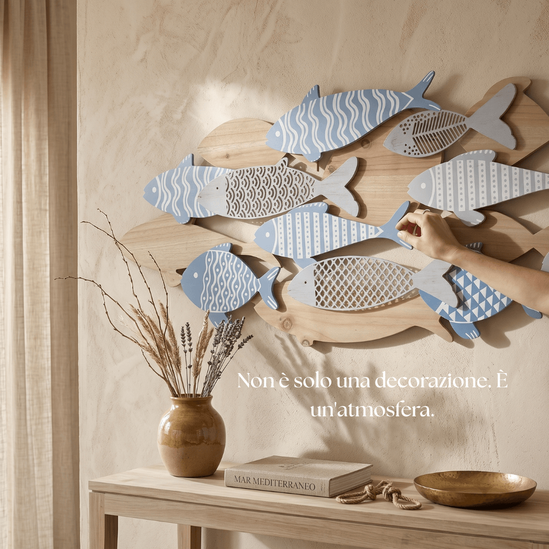 Pannello Decorativo Oceano Oltremare – Il Fascino del Mare in Chiave Contemporanea