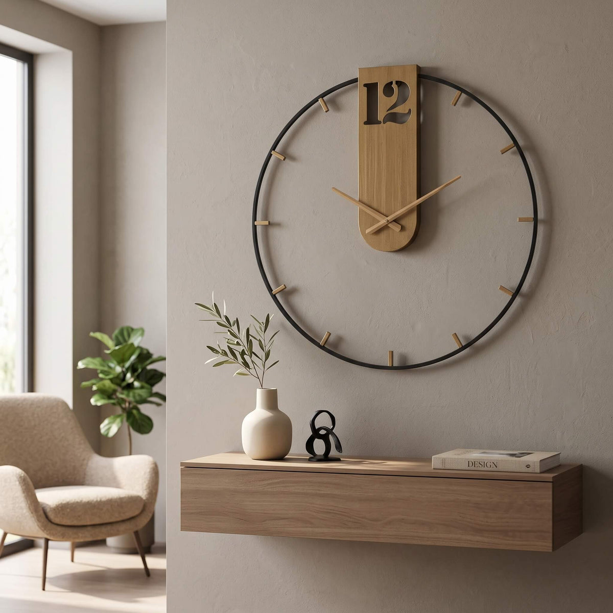 Orologio Goldy Oro – L'Arte di Misurare il Tempo con Eleganza - AESSEWOOD 