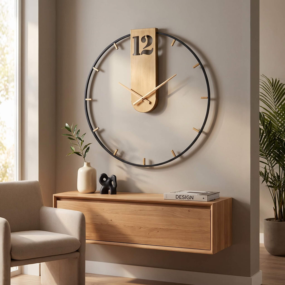 Orologio Goldy Oro – L'Arte di Misurare il Tempo con Eleganza - AESSEWOOD 