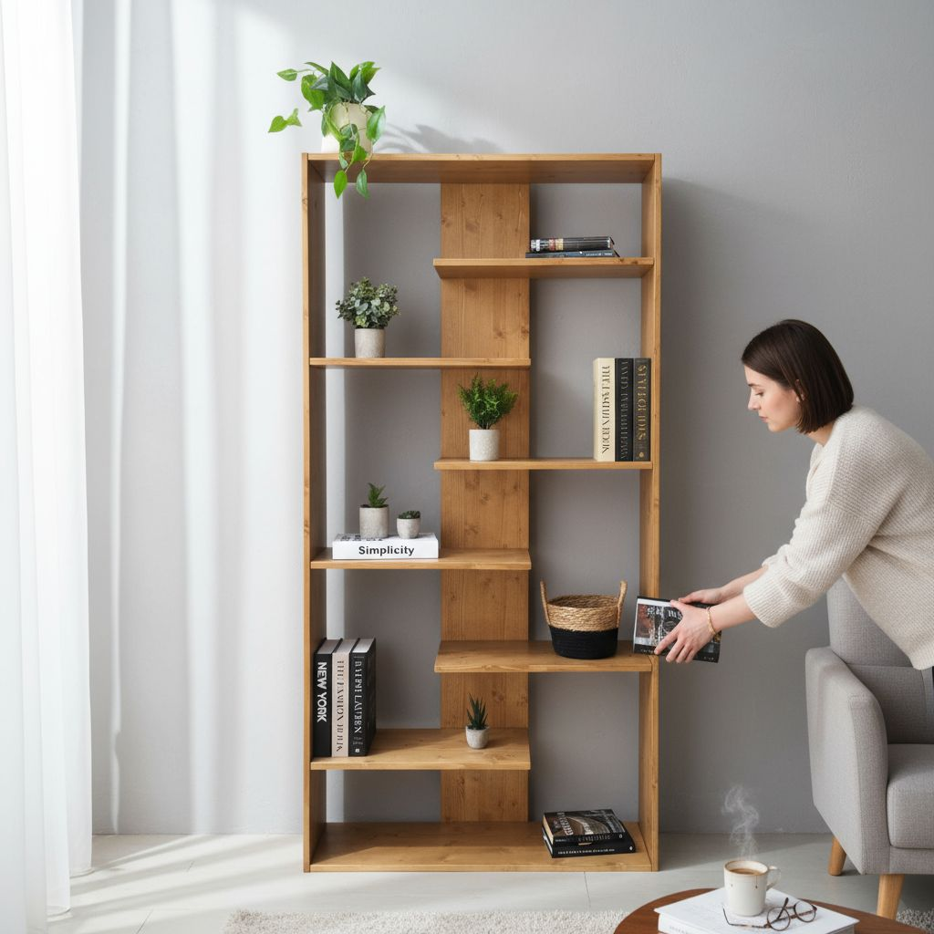 Libreria - Picasso L90xP29xH180 - AESSEWOOD 