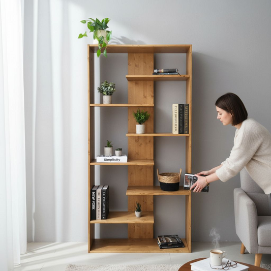 Libreria - Picasso L90xP29xH180 - AESSEWOOD 