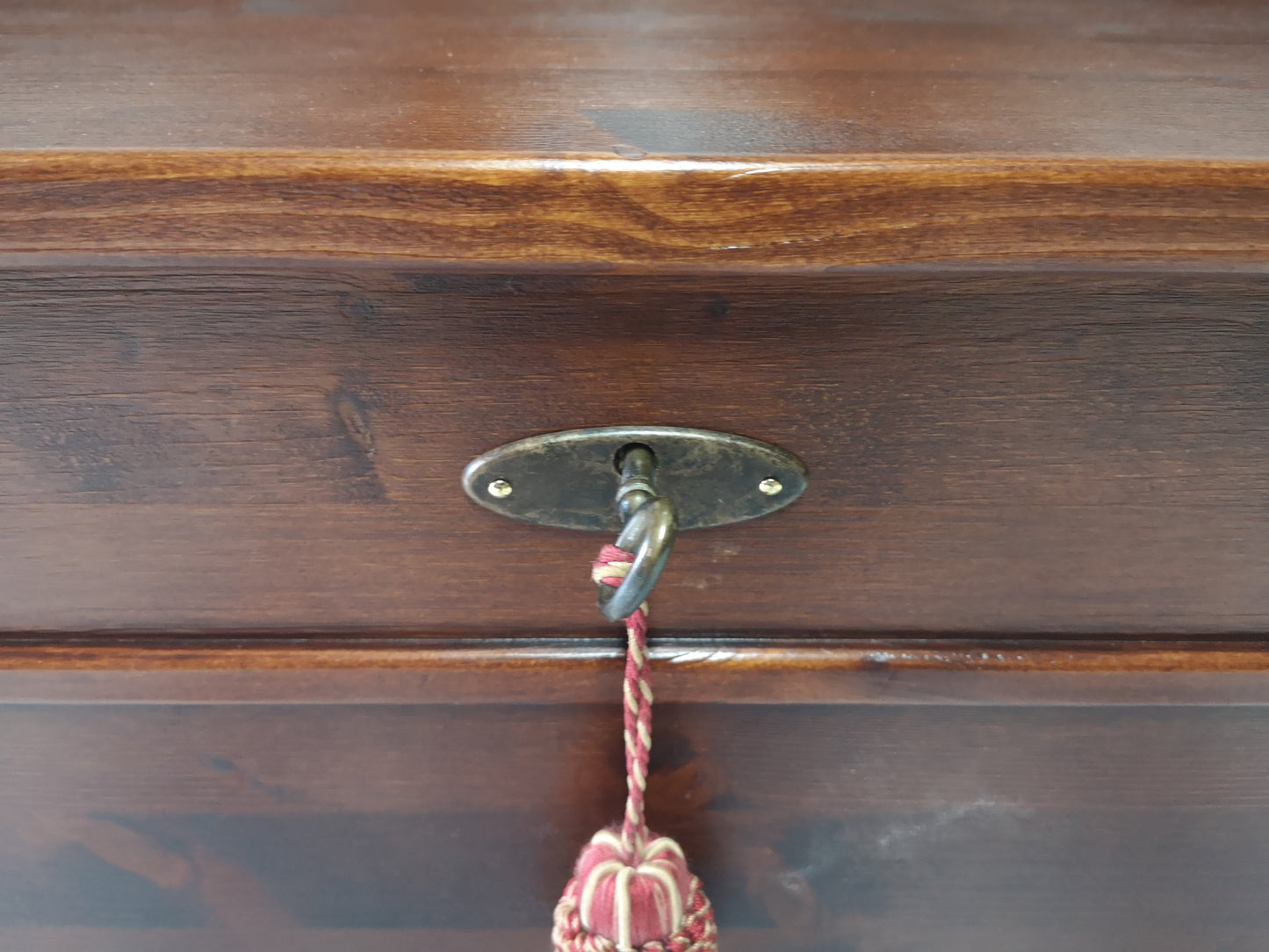 Cassapanca PETALI&CHIAVE Noce Scuro - AESSEWOOD