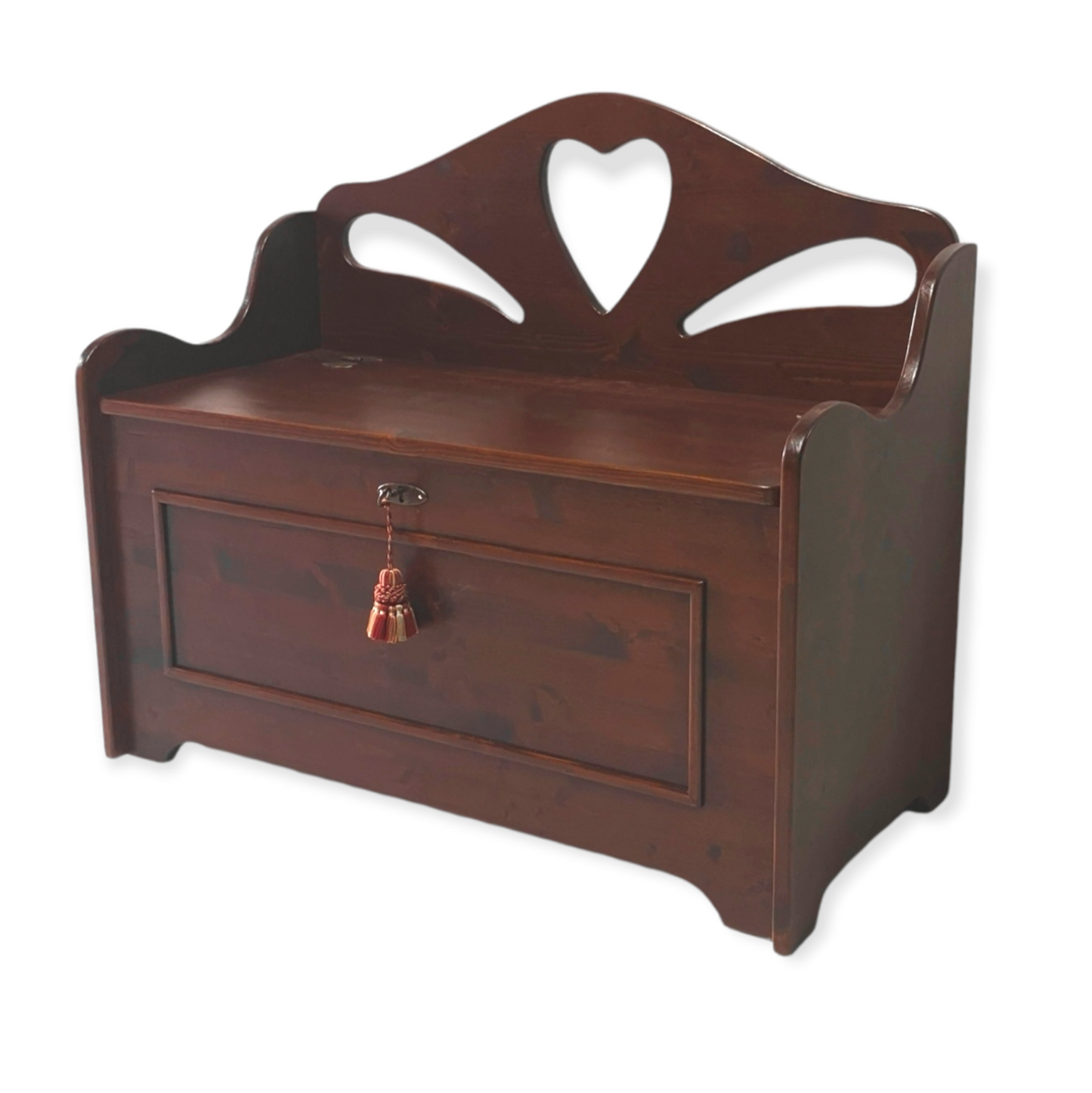 Cassapanca PETALI&CHIAVE Noce Scuro - AESSEWOOD