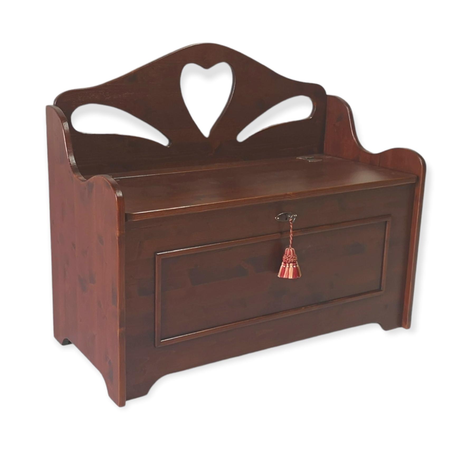 Cassapanca PETALI&CHIAVE Noce Scuro - AESSEWOOD