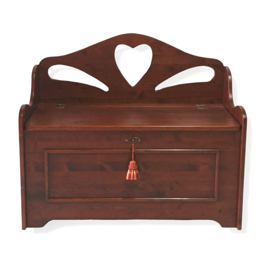 Cassapanca PETALI&CHIAVE Noce Scuro - AESSEWOOD