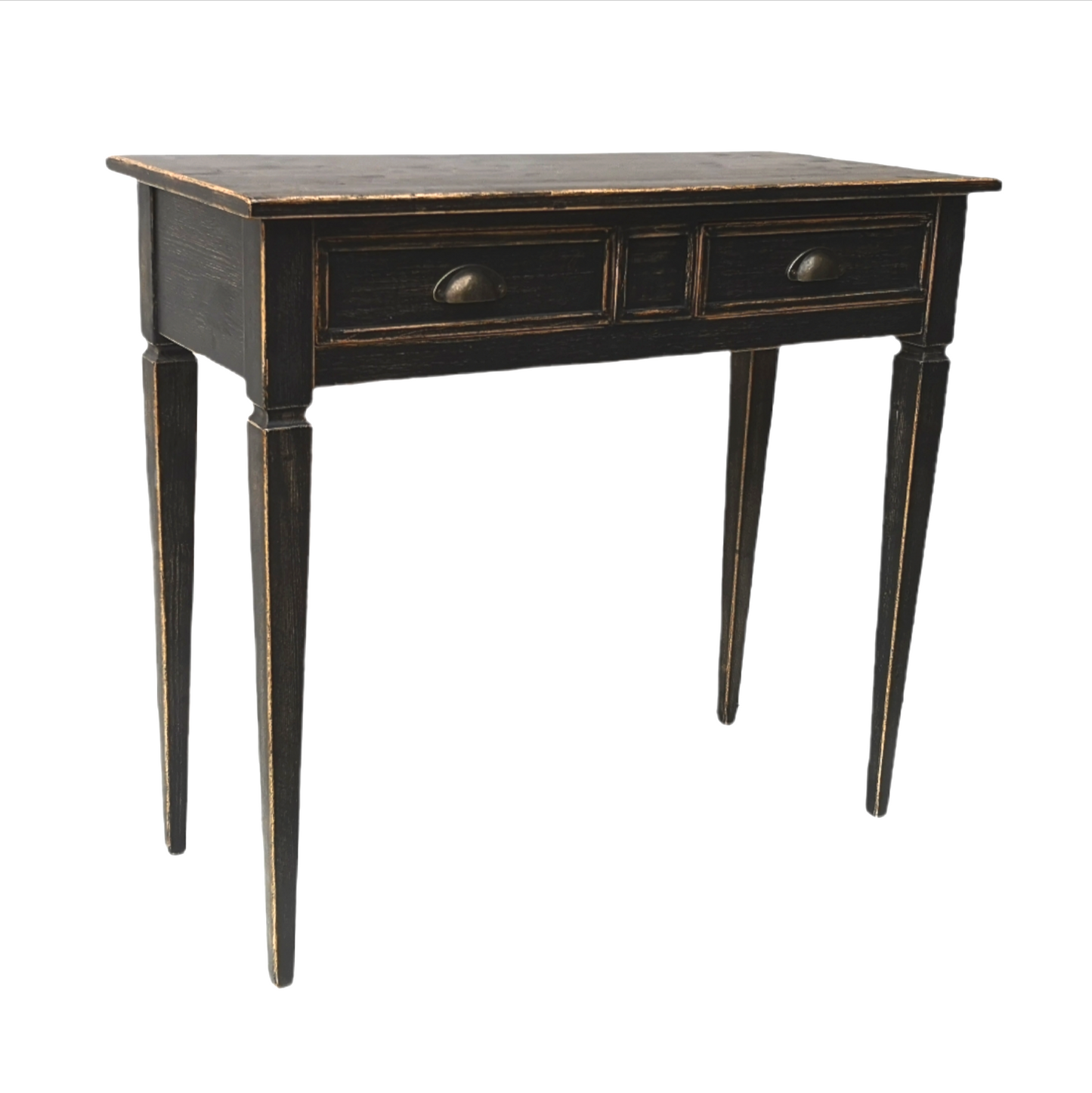 Scrittoio ARCHIMEDE Nero shabby - AESSEWOOD