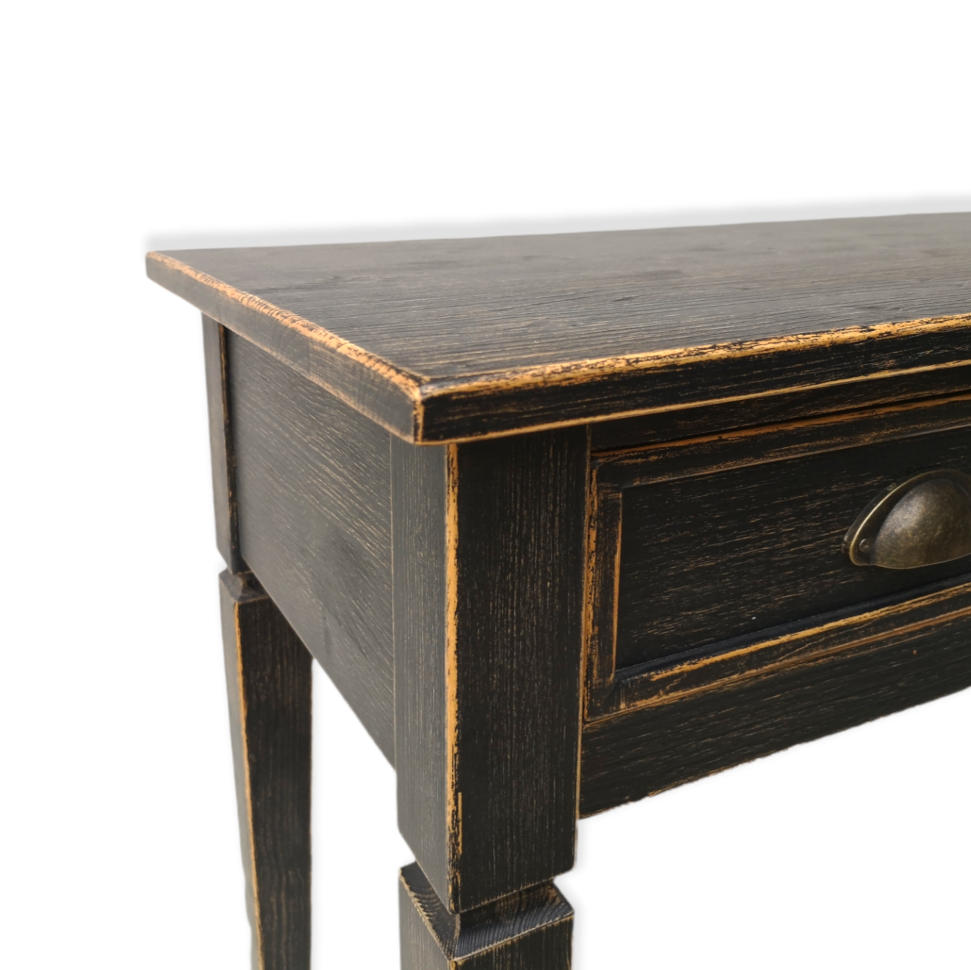 Scrittoio ARCHIMEDE Nero shabby - AESSEWOOD