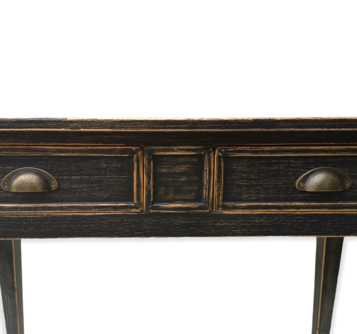 Scrittoio ARCHIMEDE Nero shabby - AESSEWOOD